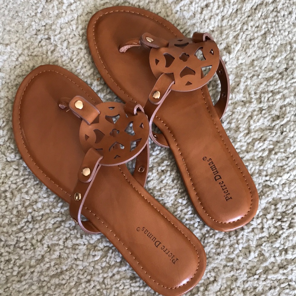 Cute brown sandals